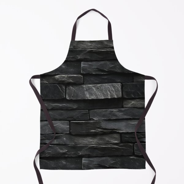 Item preview, Black Stacked Stone Slabs Wall Cladding Texture designed and sold by Sturdust.