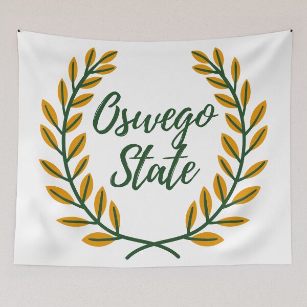 Item preview, Oswego State Wreath designed and sold by Allie Rockhill.