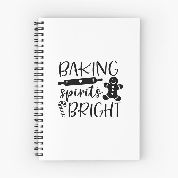 Item preview, Baking spirits bright designed and sold by DesignCosmos.