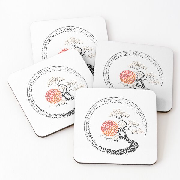 Item preview, Dot Art Enso Circle and Bonsai Tree 	 	 designed and sold by cdifpqzkzjb72.