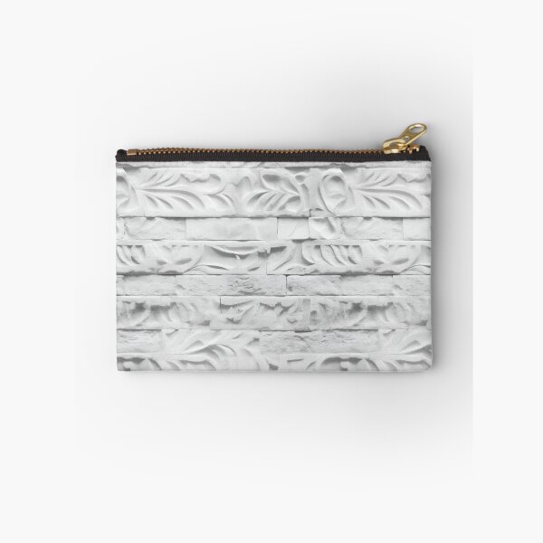 Item preview, White Ornate Bricks Wall Pattern designed and sold by Sturdust.