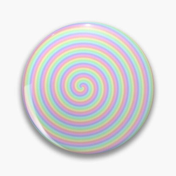 Item preview, Pastel Rainbow Symbol Spiral Sacred Geometry designed and sold by VibeOfQuote.