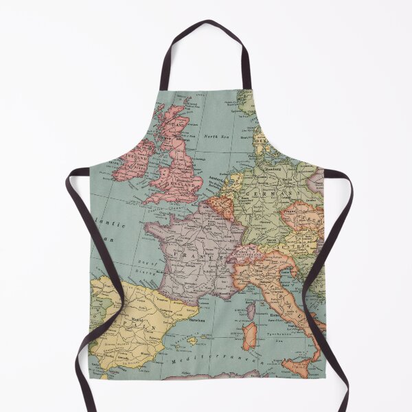 Item preview, Vintage Map of Europe (1926) designed and sold by BravuraMedia.