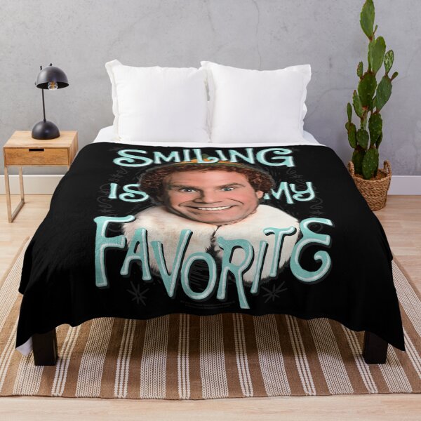 Item preview, Smiling is my Favorite Buddy the Elf designed and sold by mlxaxnfp7.