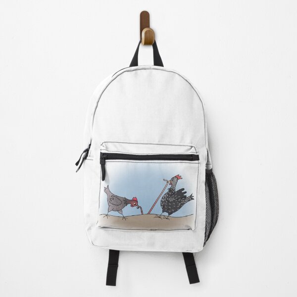 Item preview, Chickens and earthworm (with background) designed and sold by FeuillePlume.