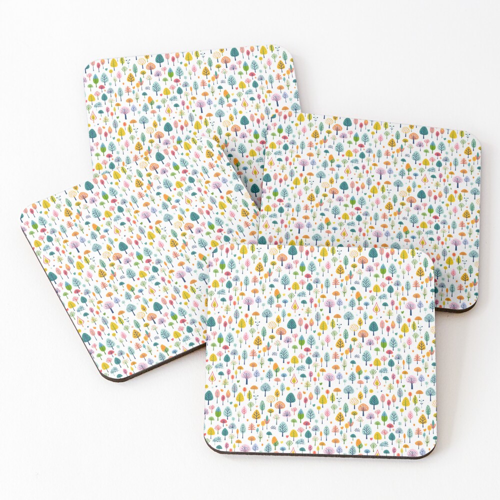 Item preview, Coasters (Set of 4) designed and sold by tropicaltee.