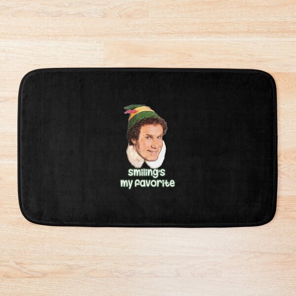 Item preview, Smiling's my favorite Buddy The Elf Movie Will Ferrell   	 designed and sold by mlxaxnfp7.