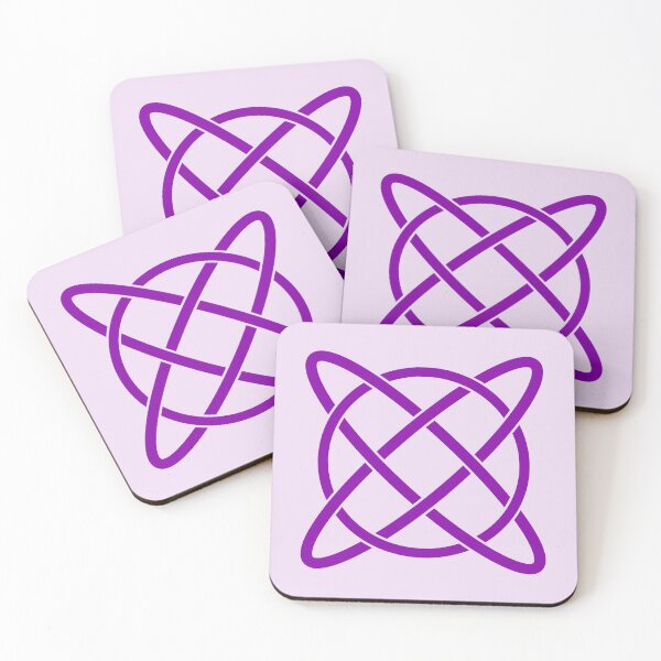 Item preview, Purple Circles Intertwined designed and sold by Jeallan Designs.