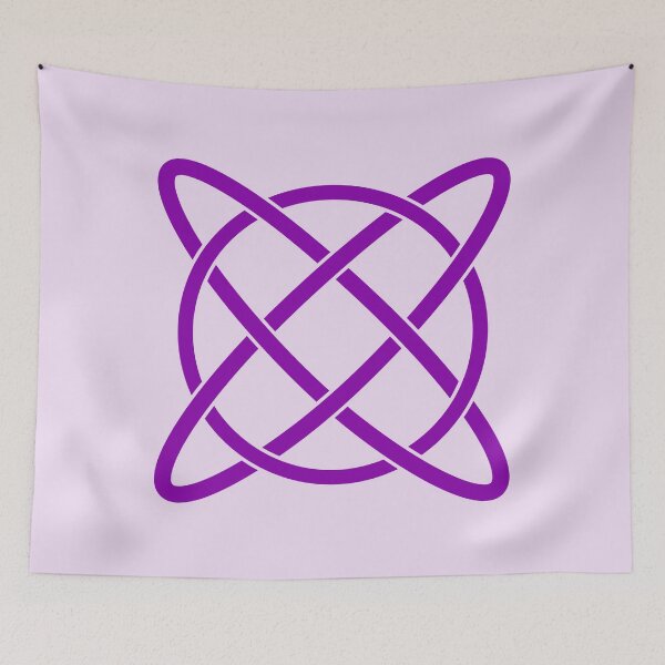 Item preview, Purple Circles Intertwined designed and sold by Jeallan Designs.