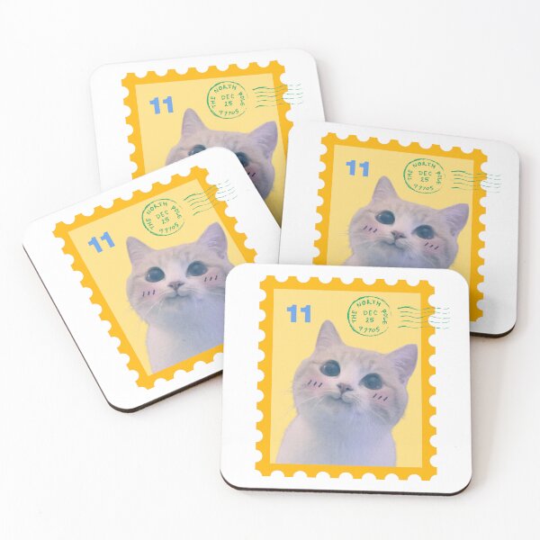 Item preview, MEME KITTY SILLY CAT SELLO DUOTÓN 11 designed and sold by kyodeo.