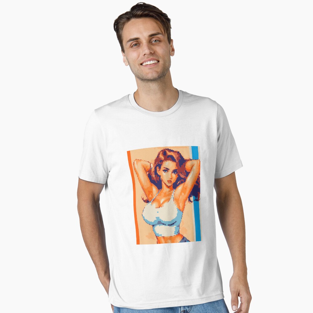 Item preview, Essential T-Shirt designed and sold by 8bitglam.