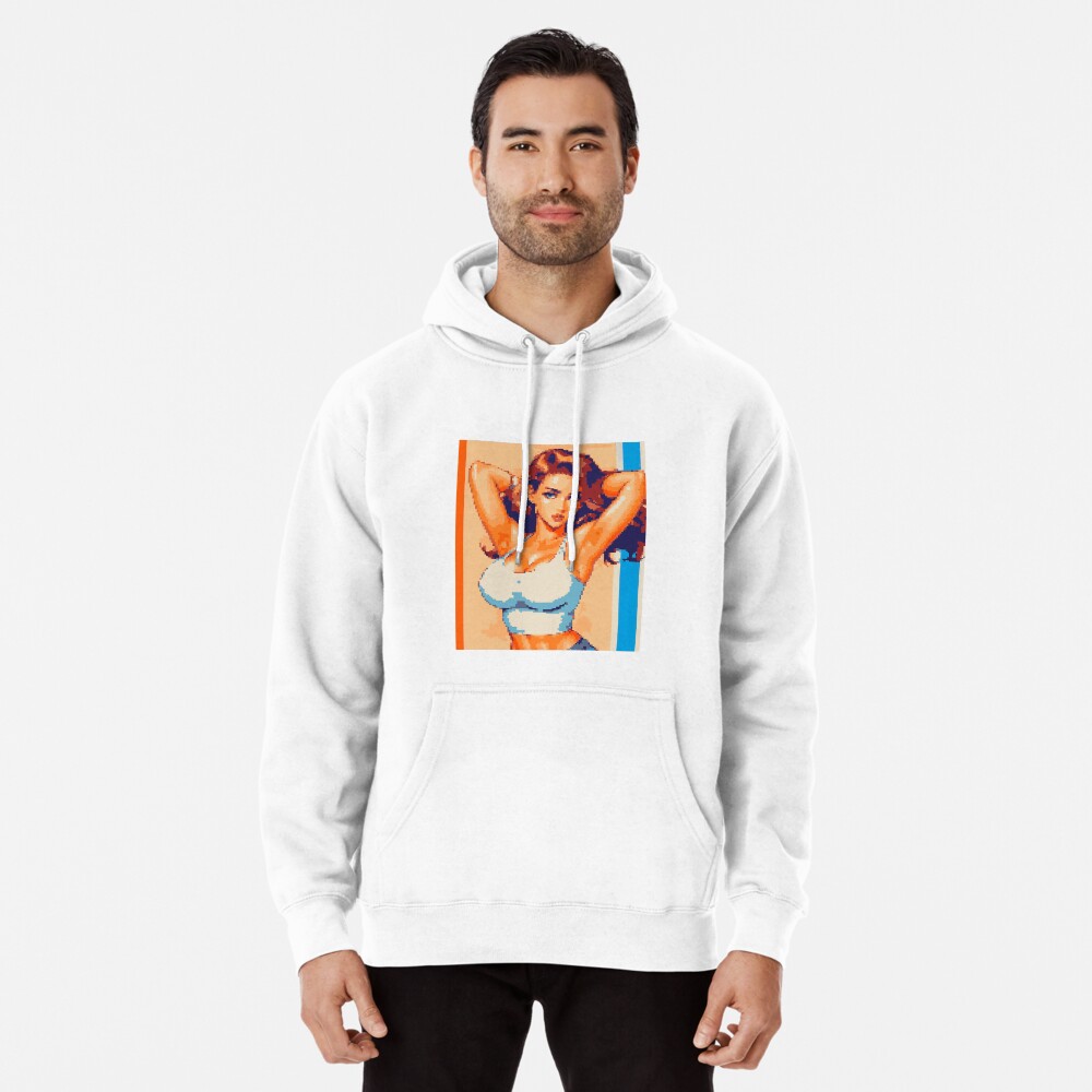Item preview, Pullover Hoodie designed and sold by 8bitglam.