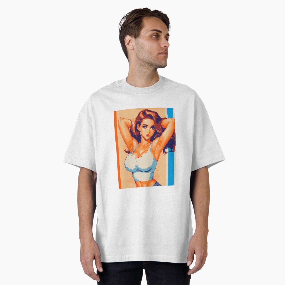Item preview, Oversized T-Shirt designed and sold by 8bitglam.