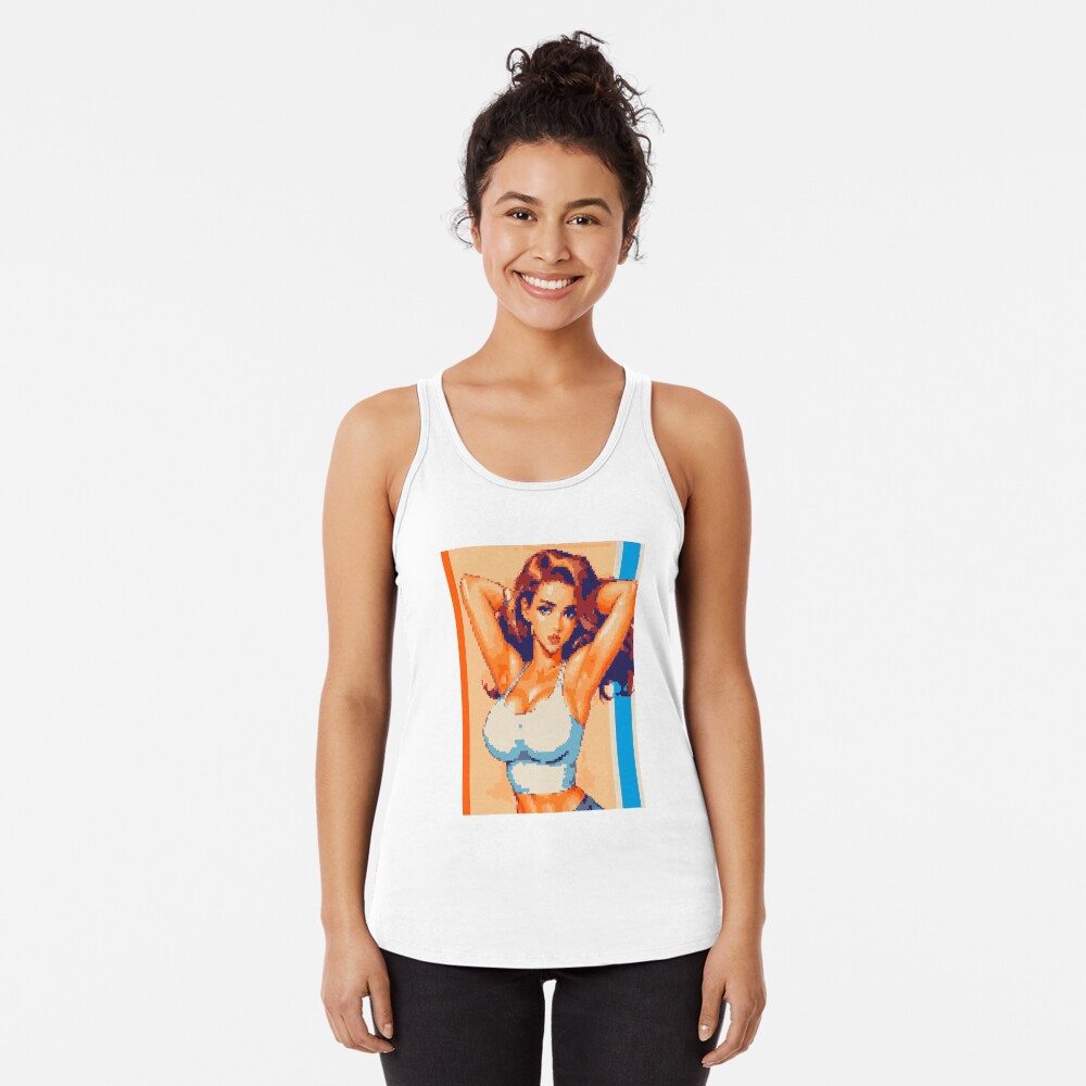 Item preview, Racerback Tank Top designed and sold by 8bitglam.