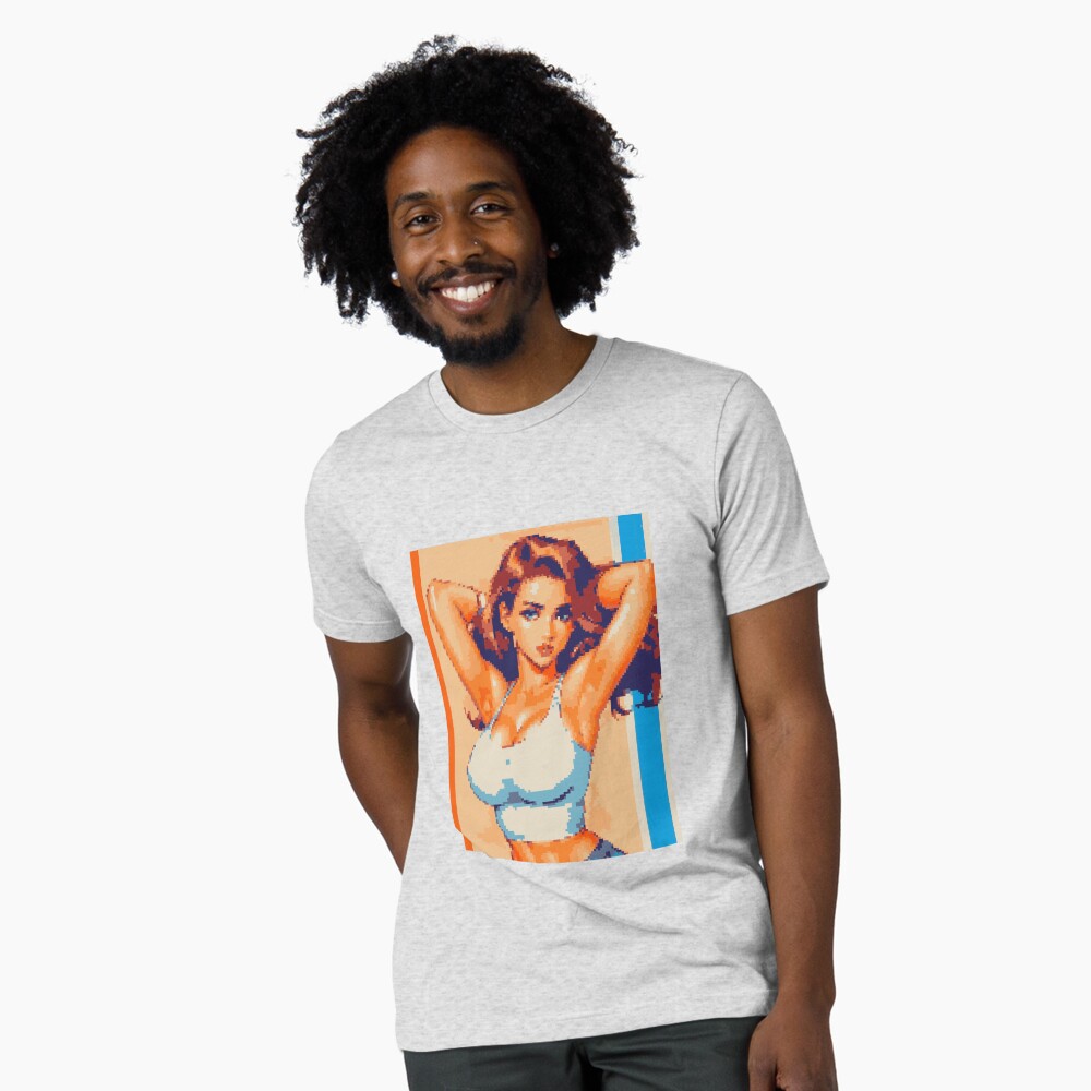 Item preview, Tri-blend T-Shirt designed and sold by 8bitglam.