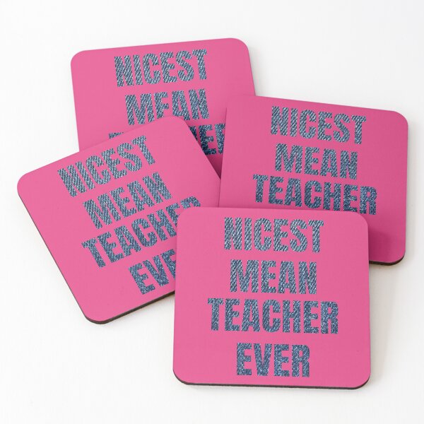 Item preview, nicest mean teacher ever designed and sold by artprintschabab.