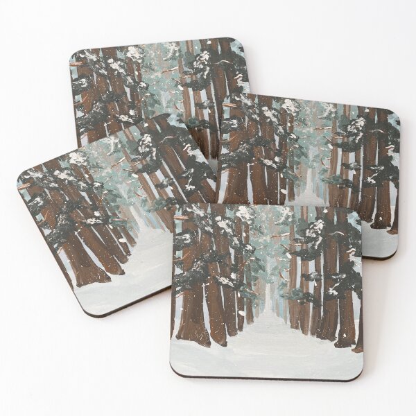 Item preview, A Snowy Evening designed and sold by whatsarahsees.