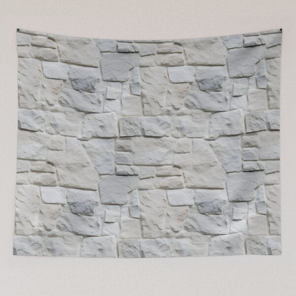 Item preview, Old White Stacked Rocks Wall Texture designed and sold by Sturdust.