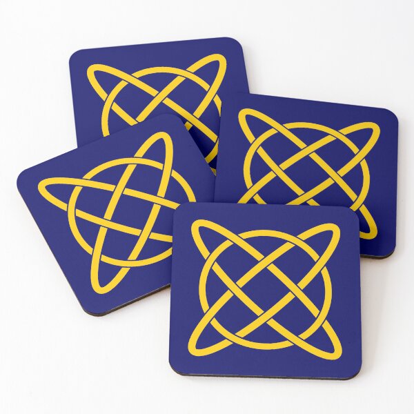 Item preview, Yellow Circles Intertwined designed and sold by Jeallan Designs.