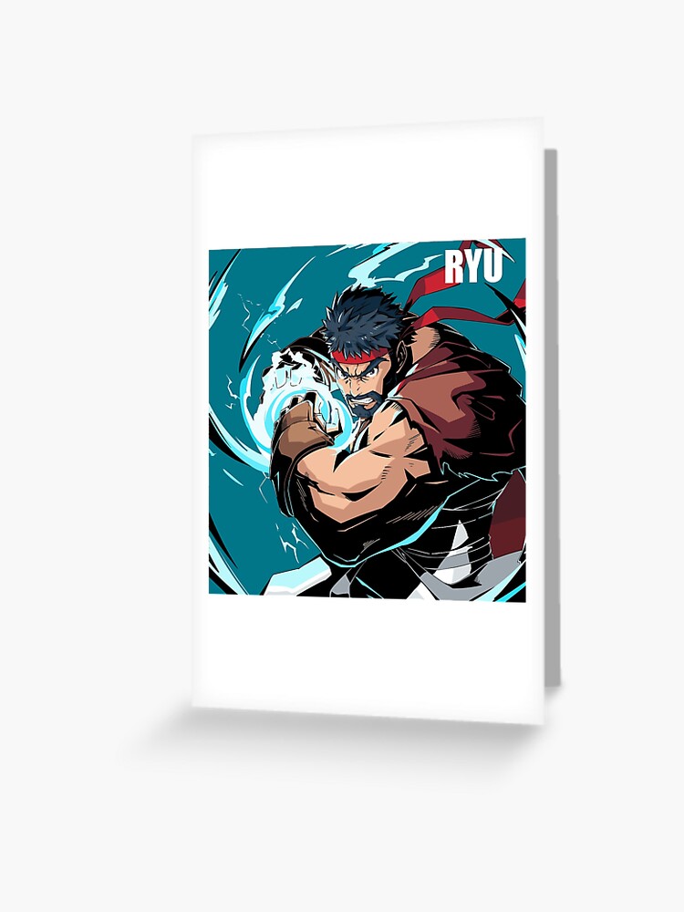 street fighter 6 Ryu complex design Sticker for Sale by SmasherDesigns