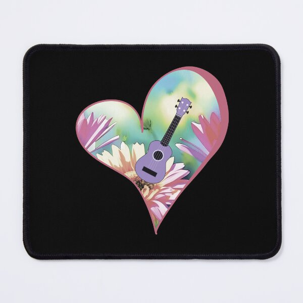 Item preview, Ukulele Heart - Ukulele designed and sold by piesdesignart.