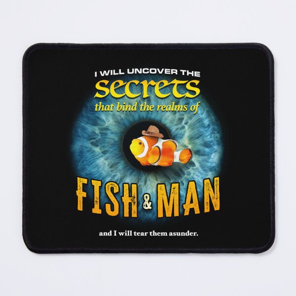 Item preview, The Secrets That Bind The Realms of Fish & Man designed and sold by Colton MacAfee.
