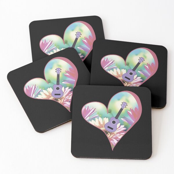 Item preview, Ukulele Heart - Ukulele designed and sold by piesdesignart.
