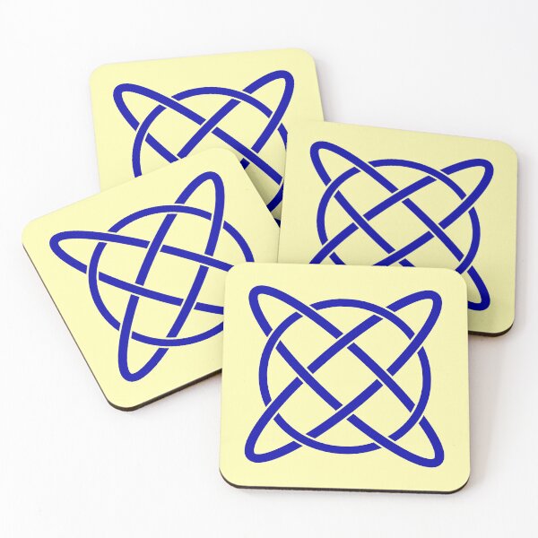 Item preview, Blue Circles Intertwined designed and sold by Jeallan Designs.