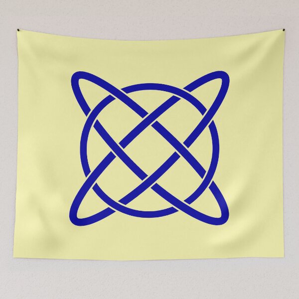 Item preview, Blue Circles Intertwined designed and sold by Jeallan Designs.