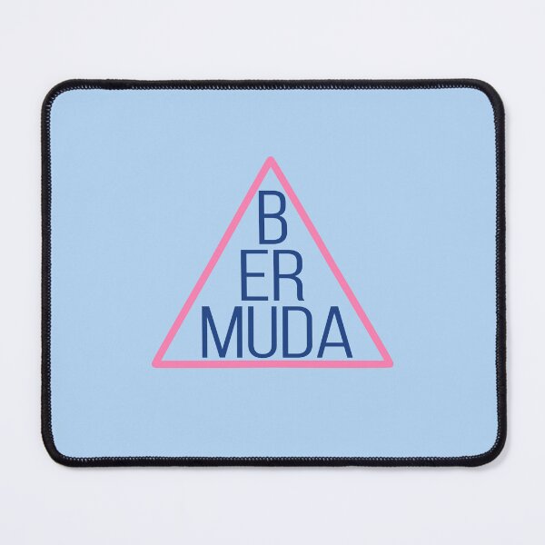 Item preview, Bermuda Triangle with Modern Text Inside Light-Color designed and sold by TinyStarAmerica.