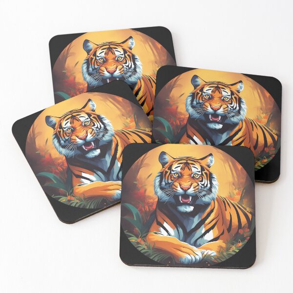 Item preview, Incredible Tiger Art designed and sold by AbsoluteA.
