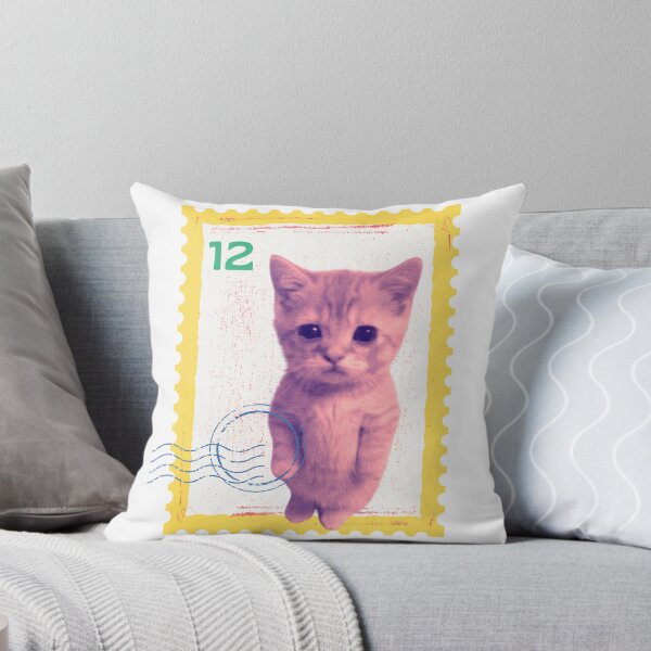 Item preview, MEME KITTY SILLY CAT SELLO DUOTÓN 12 designed and sold by kyodeo.