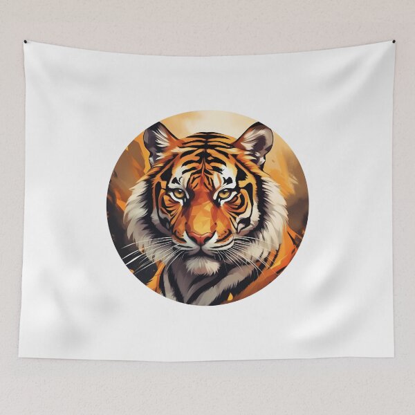 Item preview, Incredible Tiger Art designed and sold by AbsoluteA.