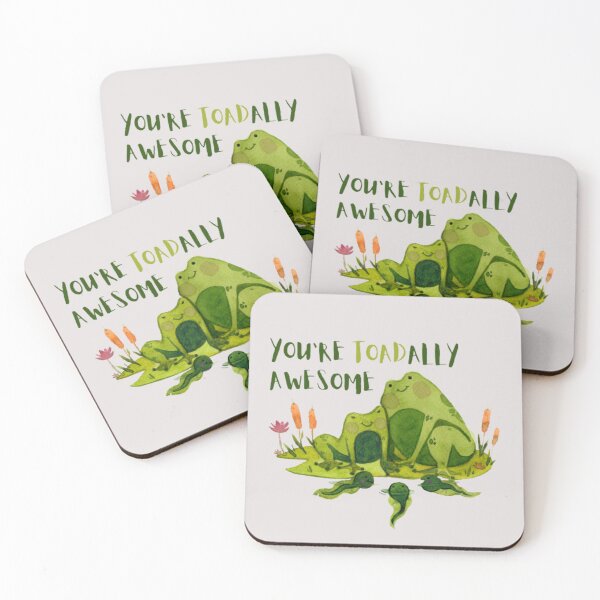 Item preview, You're TOADally awesome designed and sold by LilGreyDoodles.