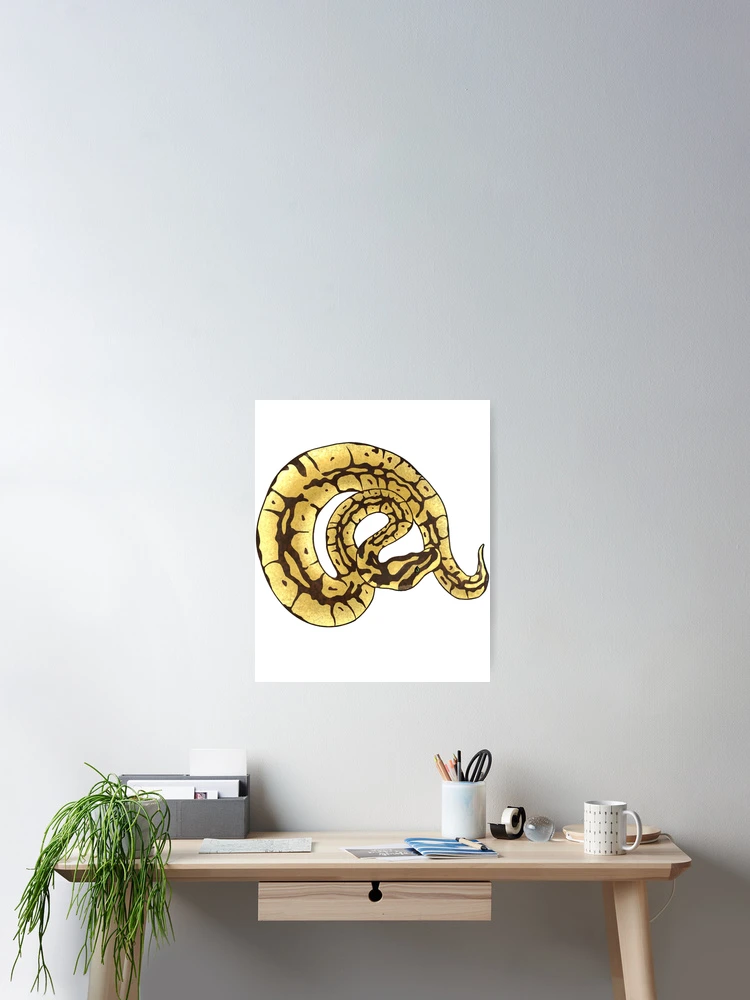 Thumbnail 2 of 3, Poster, Ball Python designed and sold by ErlinePrieto.