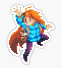Pegatina Madeline - Celeste