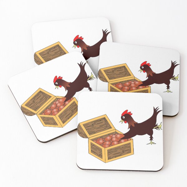 Item preview, hen with golden eggs designed and sold by FeuillePlume.