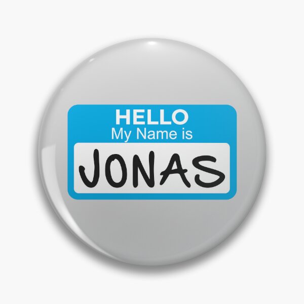 Item preview, Hello My Name Is Jonas: Nostalgic Tribute to 90's Alt Rock designed and sold by hadleyfoo.