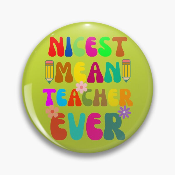 Item preview, nicest mean teacher ever designed and sold by artprintschabab.