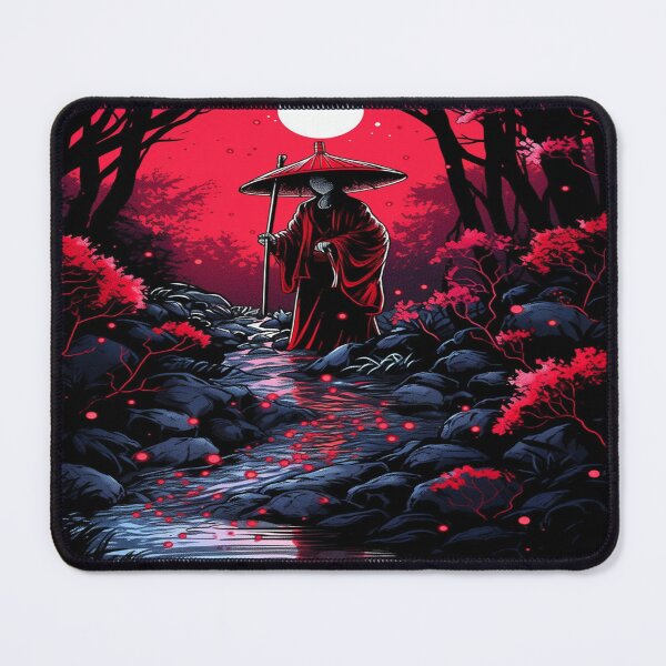 Item preview, Japanese Red Moonlight Eternal Sakura Dreams designed and sold by Naomi Gutierrez Parrish.