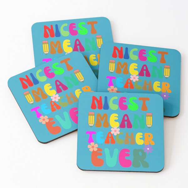 Item preview, nicest mean teacher ever designed and sold by artprintschabab.