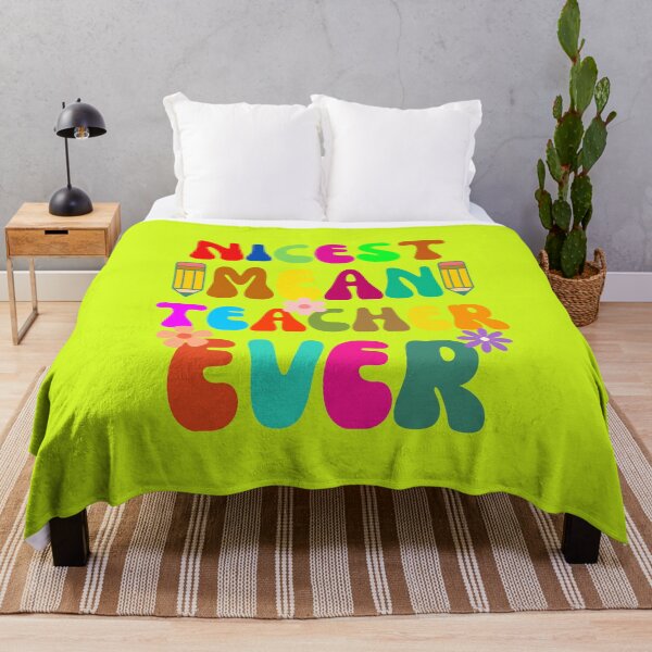 Item preview, nicest mean teacher ever designed and sold by artprintschabab.