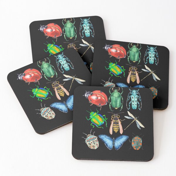 Item preview,  Watercolor bugs in  my garden designed and sold by erozzz.