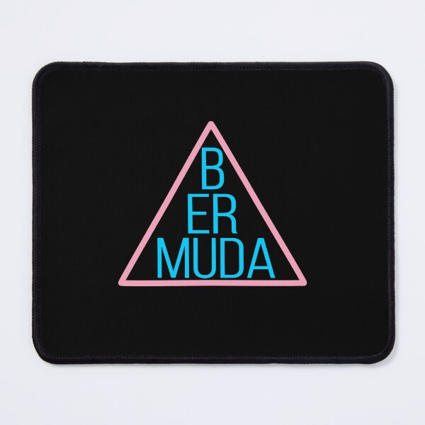 Item preview, Bermuda Triangle with Modern Text Inside Dark Color designed and sold by TinyStarAmerica.