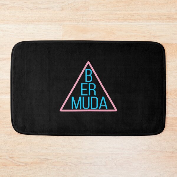 Item preview, Bermuda Triangle with Modern Text Inside Dark Color designed and sold by TinyStarAmerica.