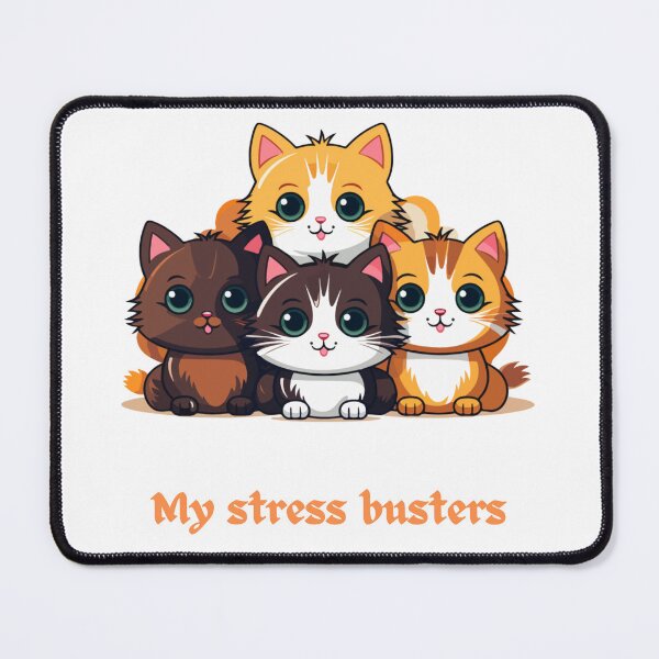 Item preview, My Stress Busters Cat Design designed and sold by Design E Khaas.