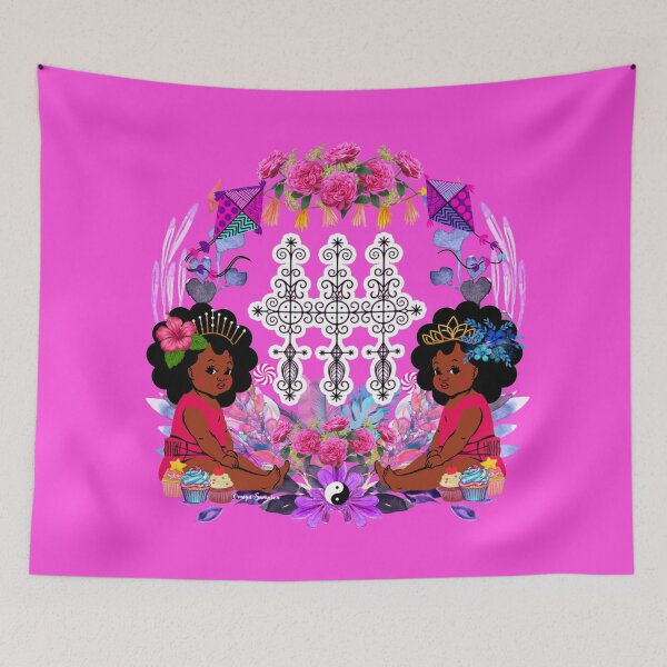 Item preview, Marassa Jumeaux in Floral  designed and sold by artbyomega.