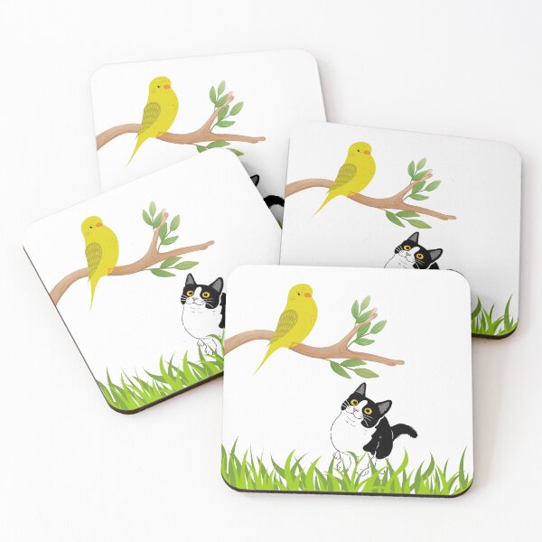 Item preview, A Cat And A Bird designed and sold by Designfs.