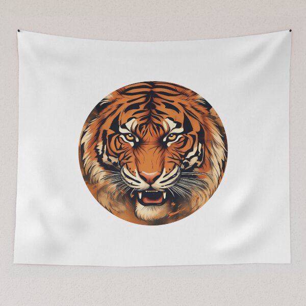 Item preview, Incredible Tiger Art designed and sold by AbsoluteA.