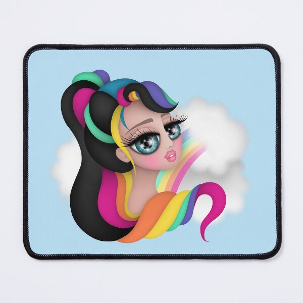 Item preview, Rainbow girls and clouds designed and sold by Doucecandeur.
